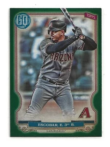 EDUARDO ESCOBAR 2020 Topps Gypsy Queen Green Arizona Diamondbacks (#139) - Picture 1 of 2