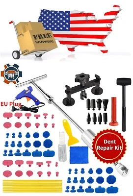 Paintless Car Dent Repair Kit with Glue Gun EU Plug – Dent Puller Tool Set - Изображение 1 из 4
