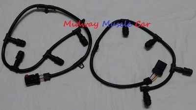 Arnés de cableado bujía incandescente derecha e izquierda Ford 2004-2010 6,0 L diésel F250 F350 E250 Foto 1 de 3