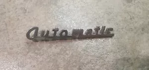 J FRAY AUTOMATIC BADGE TRIUMPH FORD AUSTIN HILLMAN RILEY WOLSELEY CLASSIC CARS - Picture 1 of 5