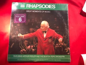 A-64 RHAPSODIES Great Moments of Music Vol 6 - SEALED - STLS-7006 - BOSTON POPS - Imagen 1 de 2