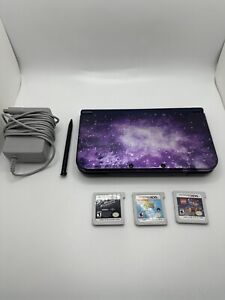 New Nintendo 3DS XL Galaxy Edition - Purple - FANTASTIC Condition!!