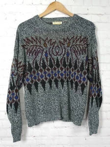 Adam Sloane Vintage Gray Sweater Size Medium - Picture 1 of 9
