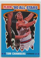 Tom Chambers 1990-91 Fleer All Stars #8 of 12 Phoenix Suns