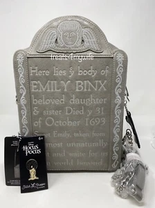 NEU Stitch Shoppe Loungefly HOCUS POCUS Emily Binx Tombstone Rucksack & Pin - Bild 1 von 12
