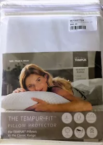 Geniune TEMPUR Fit Pillow Case Protector for CLASSIC Tempur Sleep 74cm Cover $99 - Picture 1 of 6
