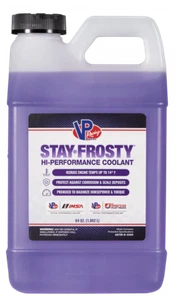 VP RACING Stay Frosty Ready-to-Use 50/50 Pre-Diluted Coolant Antifreeze 64oz - Picture 1 of 1