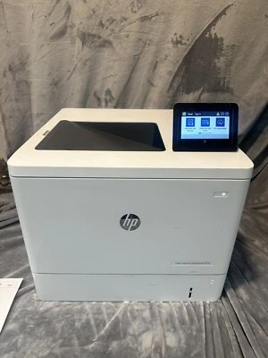 HP Laserjet Enterprise M555dn Network Color Printer  No Toners #2 - Image 1 of 4