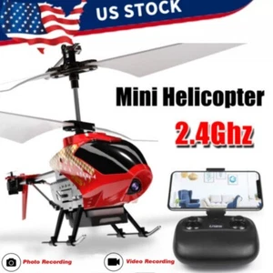 2.4Ghz Remote Control Camera Helicopter Cheerwing U12S Mini RC Helicopter Toy US - Picture 1 of 13