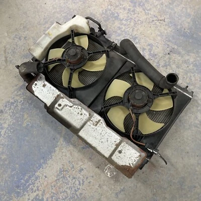 Ventilador condensador aire acondicionado 2006 2007 2008 2009 Subaru Legacy y radiador Outback Foto 1 de 4