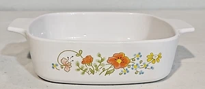 Vintage Corning Ware WILDFLOWER A-1 1/2-B 1 1/2 Quart Casserole Dish - Picture 1 of 6