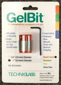 1" Gel Bit for Stained Glass Grinders - RAPID - Made in USA - Picture 1 of 1