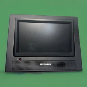 Audiovox 7” dual screen mobile DVD system with remote Control + case+ Headsets - Picture 1 of 11