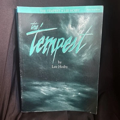 The Tempest Opera in Three Acts piano vocal score book music songbook Schirmer - Image 1 of 4