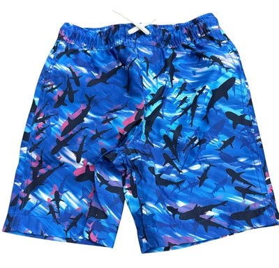 Новый с Ярлыками земли конец размер XS 4-5 классный акулы плавки шорты с подкладкой ребенка ясельного возраста мальчика шнурок - Изображение 1 из 4