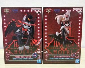 Welcome to Hazbin Hotel Monitor Top Figure Husk & Angel Dusk A Color Set H 5,9 " - Foto 1 di 7