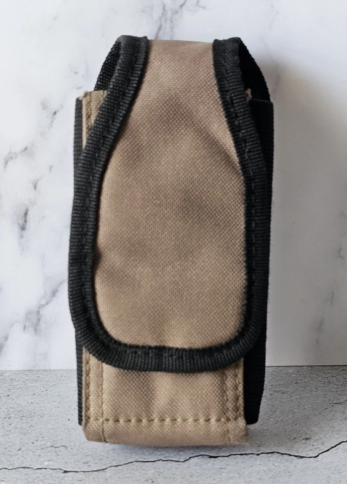 CLC Brown/Black Magazine/Knife/ Multi-Tool Case Holder Nylon Belt Clip 6x3x1.25" - Image 1 of 4