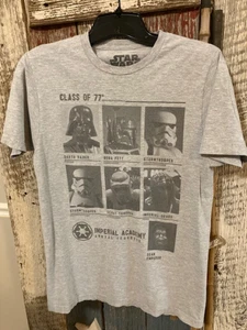 Star Wars, Herren, graues T-Shirt Class Of 77 Imperial Academy Größe L - Bild 1 von 8