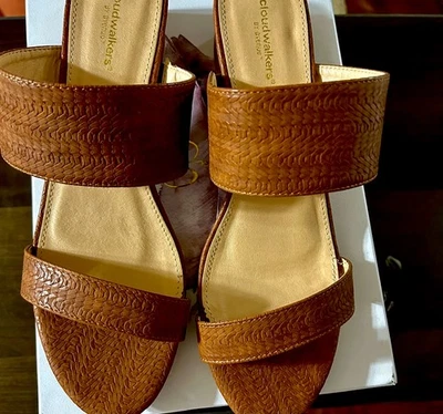 Sandalia Mujer Nueva Marrón 12W Foto 1 de 4