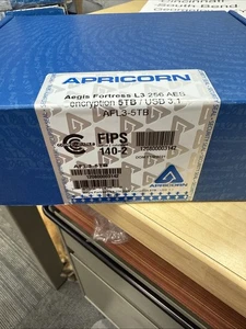 Apricorn Aegis Fortress 5 TB Hard Drive External - Afbeelding 1 van 3