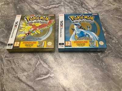 Pokemon Gold , Silver - Nintendo 3DS - Box and Unused code - Image 1 of 4