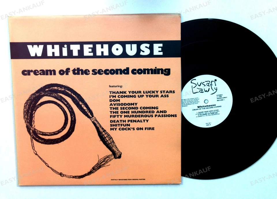 Whitehouse - Cream Of The Second Coming UK 2LP 1990 FOC '* - Image 1 of 1