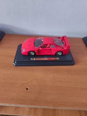 MODELLINO AUTO STATICO NOREV FERRARI F40 ROSSO JET-CAR MODELLISMO SCALA 1/43 - Immagine 1 di 3