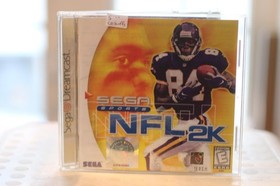 Sega Sports NFL 2K Dreamcast Video Game mANY scuffs on the cd