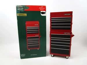 Vtg 1999 Craftsman Miniature Toolbox 11" Millenium Edition Ornament Storage - Picture 1 of 16