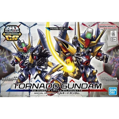 Bandai 2657990 SD Gundam Cross Silhouette Tornado Action Figure Model Kit - Image 1 of 4