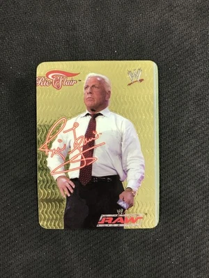 2004 Tesla WWE SmackDown Series III Crystal #18 Ric Flair Foil Raw Italian Foto 1 de 2