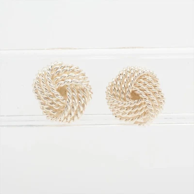 Tiffany Somerset Nudo Giratorio Piercing Joyería (para ambas orejas) Plata 925 2,7 g Foto 1 de 4