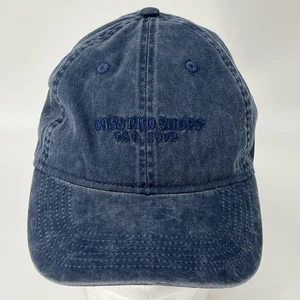 Bass Pro Shops Hat - SnapBack Cotton Outdoor Fishing Blue Dyed Baseball Cap EUC - Picture 1 of 11