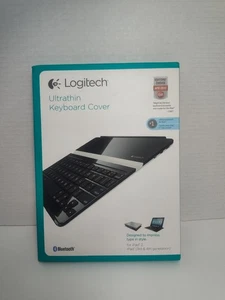 Logitech Ultrathin Keyboard Cover Black iPad 2 and iPad 3rd 4th Generation - NIB - Picture 1 of 7