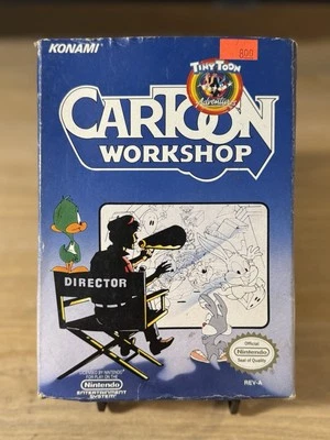 Tiny Toon Adventures: Cartoon Workshop Nintendo NES BOX ONLY 1992 Konami Foto 1 de 4