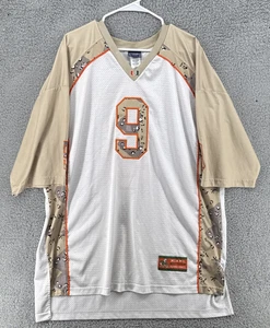 Vintage Miami Hurricanes #9 NCAA Football Jersey Camouflage Camo Men’s 2XL - Picture 1 of 5