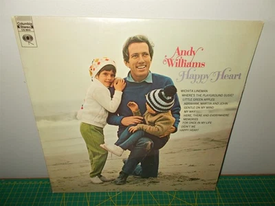 Andy Williams Happy Heart Columbia Record LP Sealed - Image 1 of 3