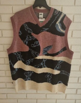 Nike SB Skateboarding Knit Vest Unisex Size XL FV7391-523 - Image 1 of 4