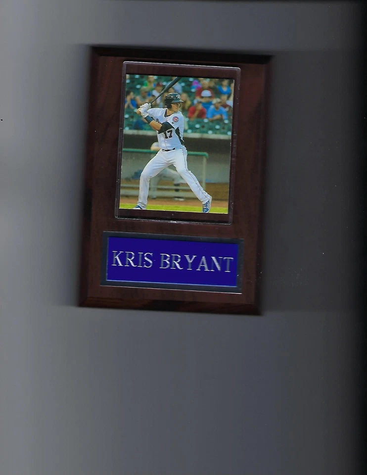 KRIS BRYANT PLACA BÉISBOL CHICAGO CUBS MLB Foto 1 de 1