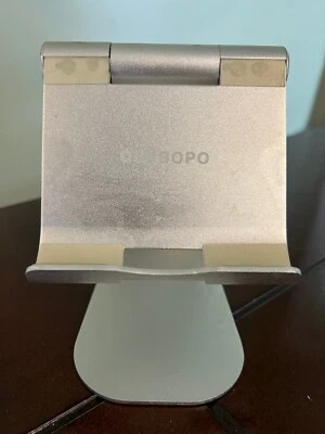 Soporte de escritorio de aluminio plegable universal para teléfono soporte ajustable Foto 1 de 4