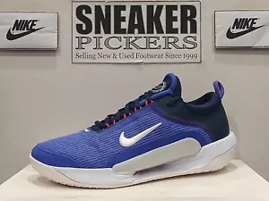 Nike Men's Court Zoom NXT Tennis - DH0219 400 - Obsidian - White - Size 9.5 NEW - Picture 1 of 15
