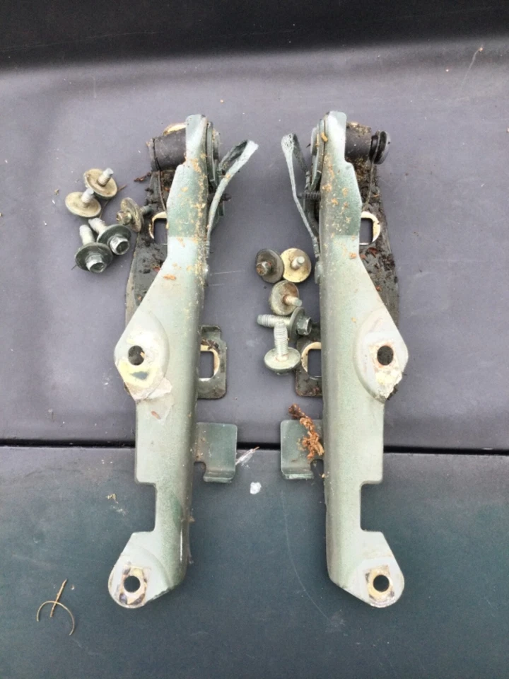 Lincoln Mark VIII Mark 8 1997 1998 JUEGO DE BISAGRAS PARA CAPÓ bisagras con hardware OEM Foto 1 de 1