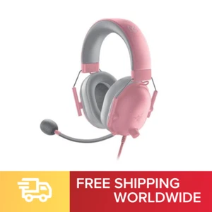 Razer BlackShark V2 X Quartz Pink Sports Headset Wired 3.5mm Jack - Picture 1 of 9