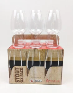 Spiegelau Craft Beer Stout Glass Set of 6 Imperial Pint 21 oz Capacity Rogue - Picture 1 of 4