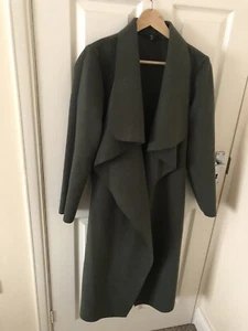 Misguided Womens Wrap Coat - Picture 1 of 2