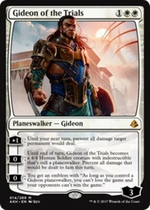 MTG - GIDEON OF THE TRIALS - Amonkhet (M) - Bild 1 von 1