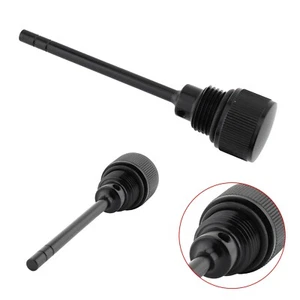 Schwarz Ölstab Öltankdeckel Ölmeßstab für Harley Softail Electra Glide 2007-2019 - Picture 1 of 9