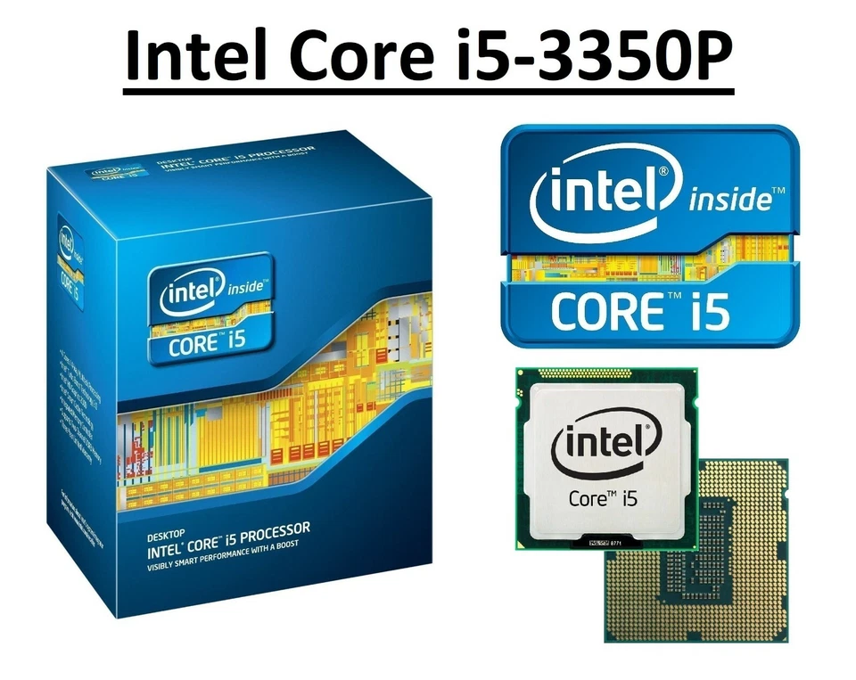 Intel Core i5-3350P SR0WS Quad Core Processor 3.1 GHz, Socket LGA1155, 69W CPU - Image 1 of 4