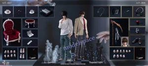 GAMETOYS 1/6 GT-007/008/008A L·Lawliet/Yagami Light DEATH NOTE FIGUR auf Lager - Bild 1 von 32