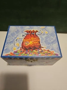 Harry Potter Vintage Bertie Botts Beans Music Box 2001 Blue Interior - Working - Picture 1 of 8